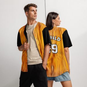 Frequency Recycled baseball jersey