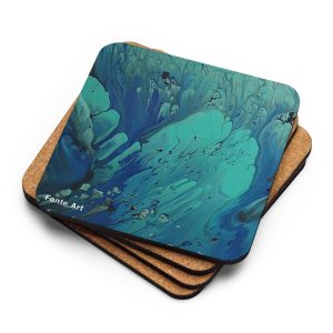 Nemo´s Spuren Cork-back coaster