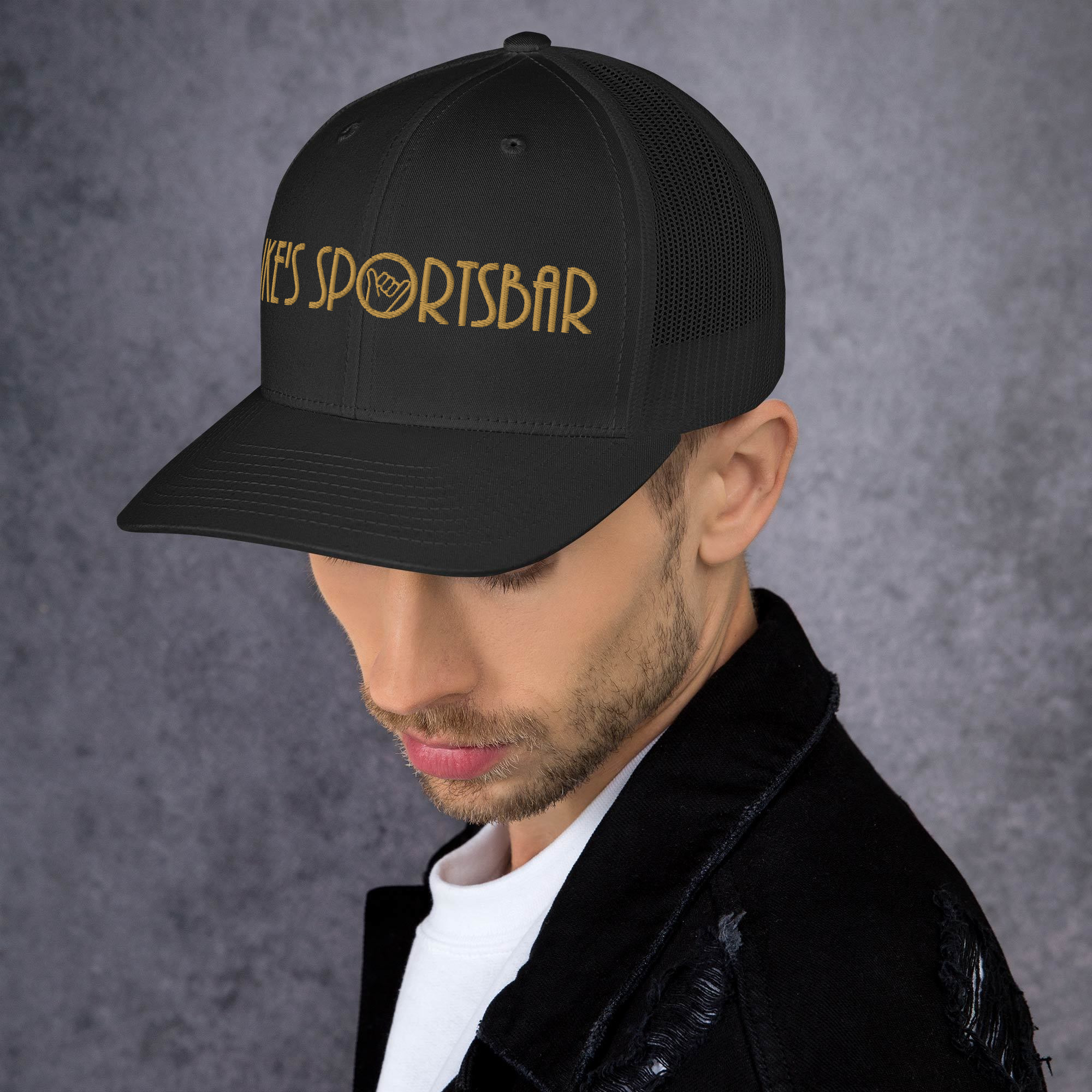 Trucker Cap Back Gold - Image 2