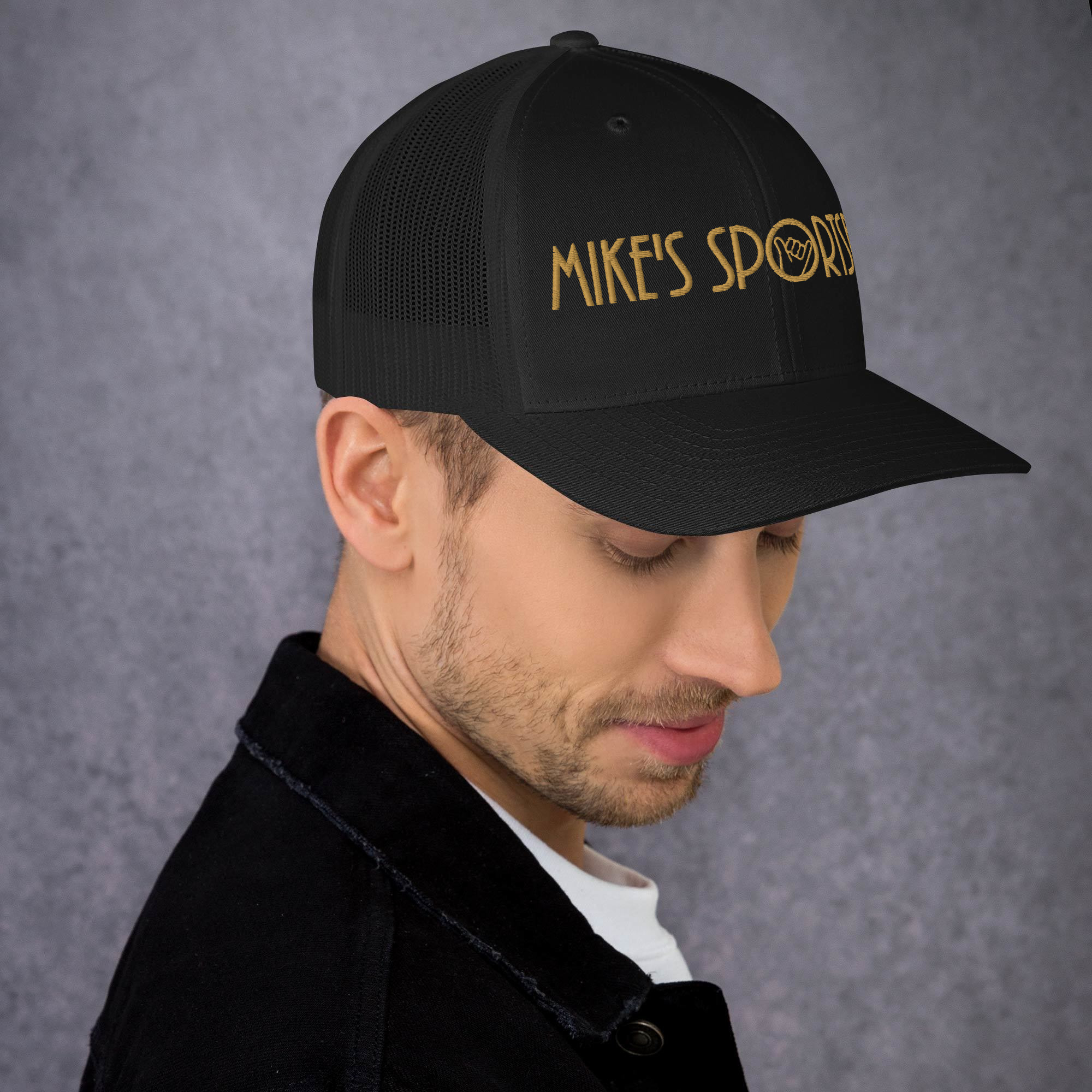 Trucker Cap Back Gold - Image 3