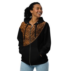Aztek Unisex zip hoodie