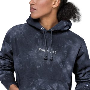 Fonte Art Champion tie-dye hoodie
